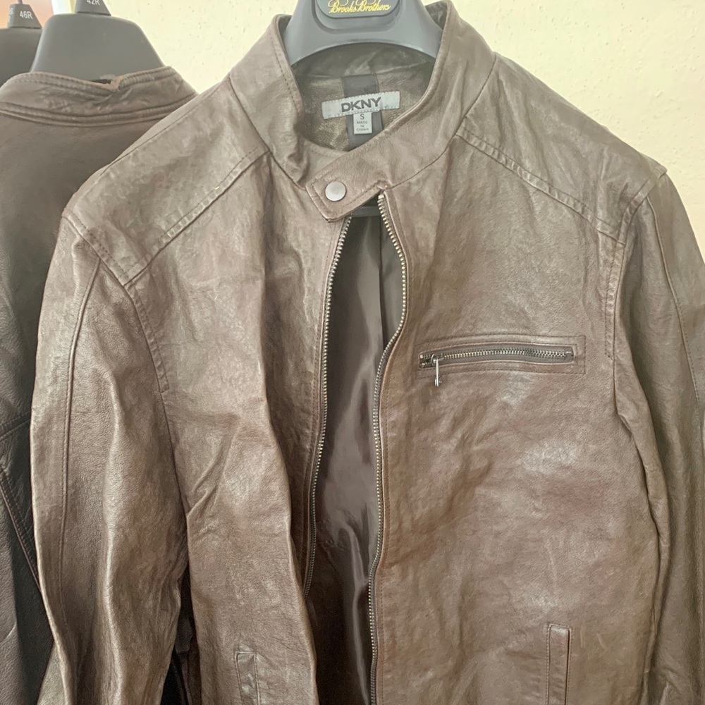 DKNY Leather Jacket